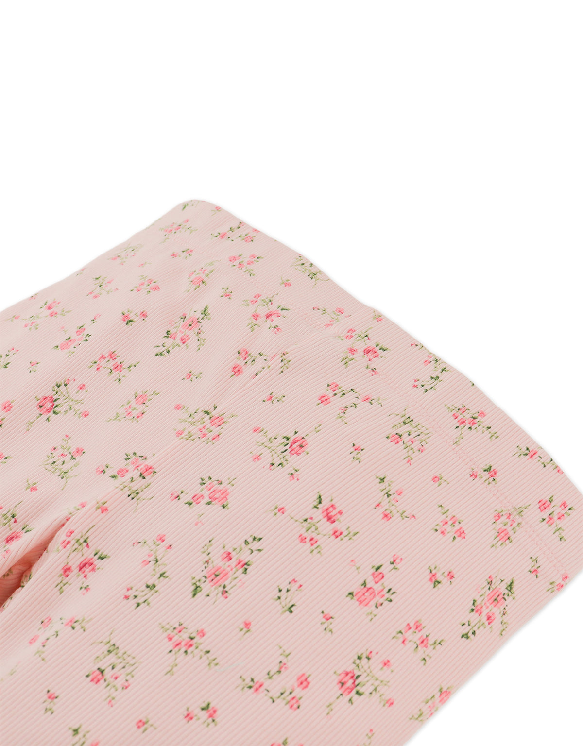 DARA ALL-OVER PRINT RIBBED LEGGINGS