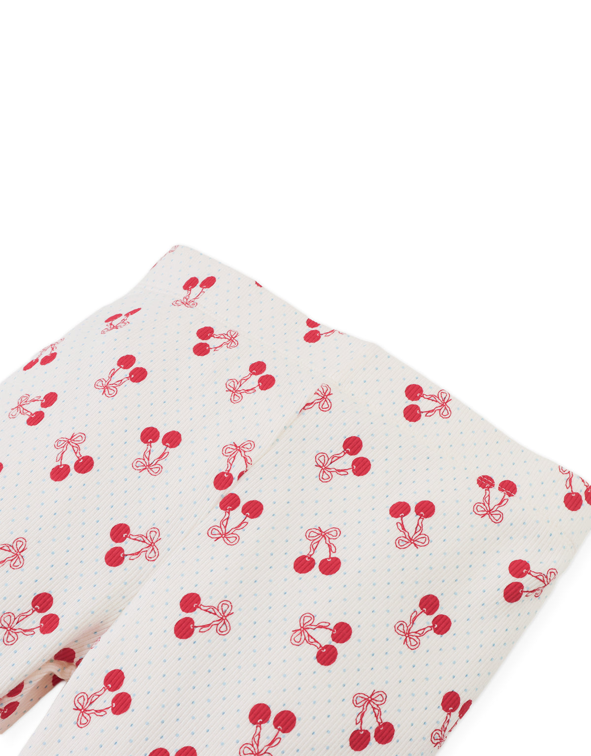 Lucia Leggings With All- Over Cherry Print style detail