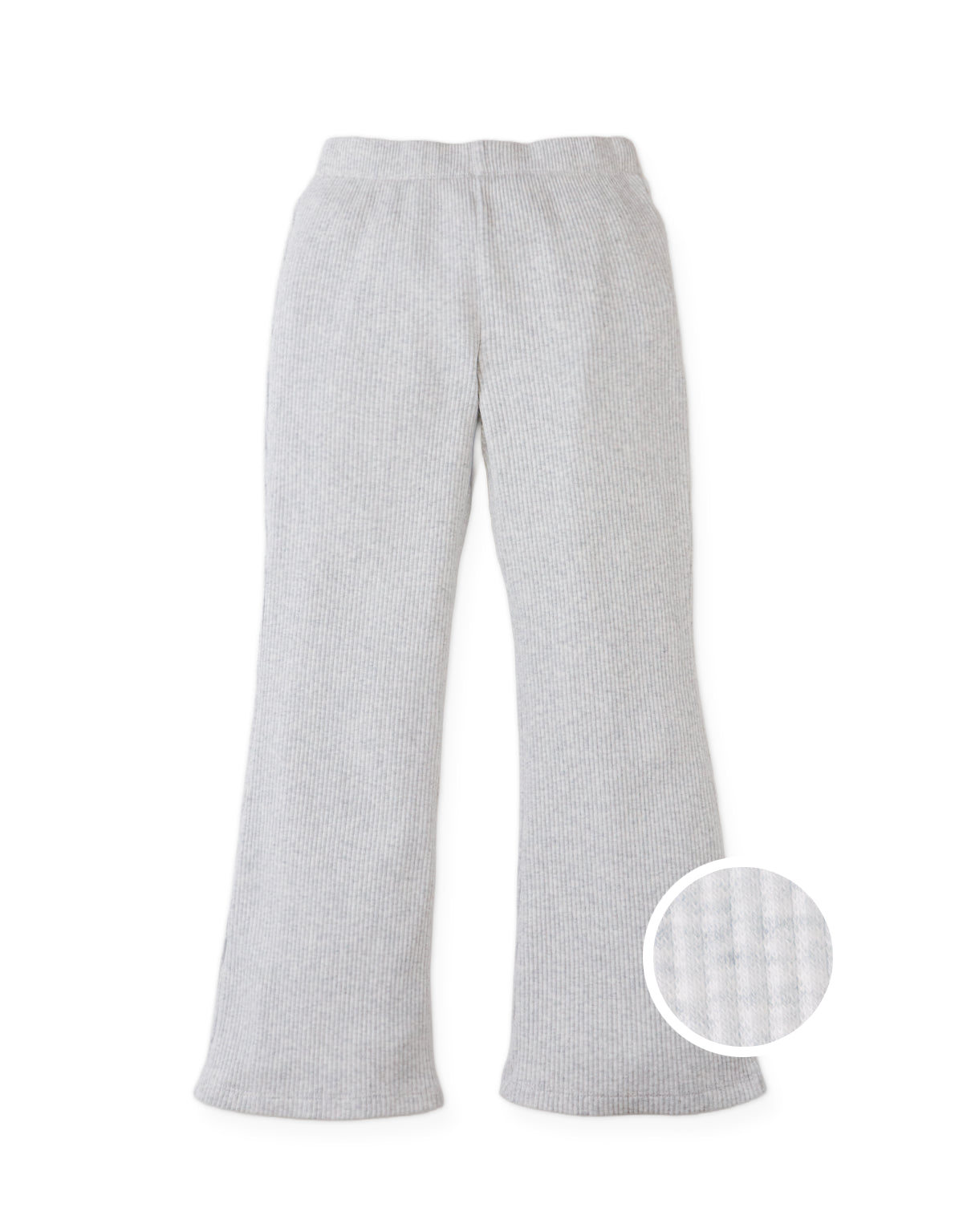 MAISIE LEGGINGS WITH BOOTCUT RIBBING