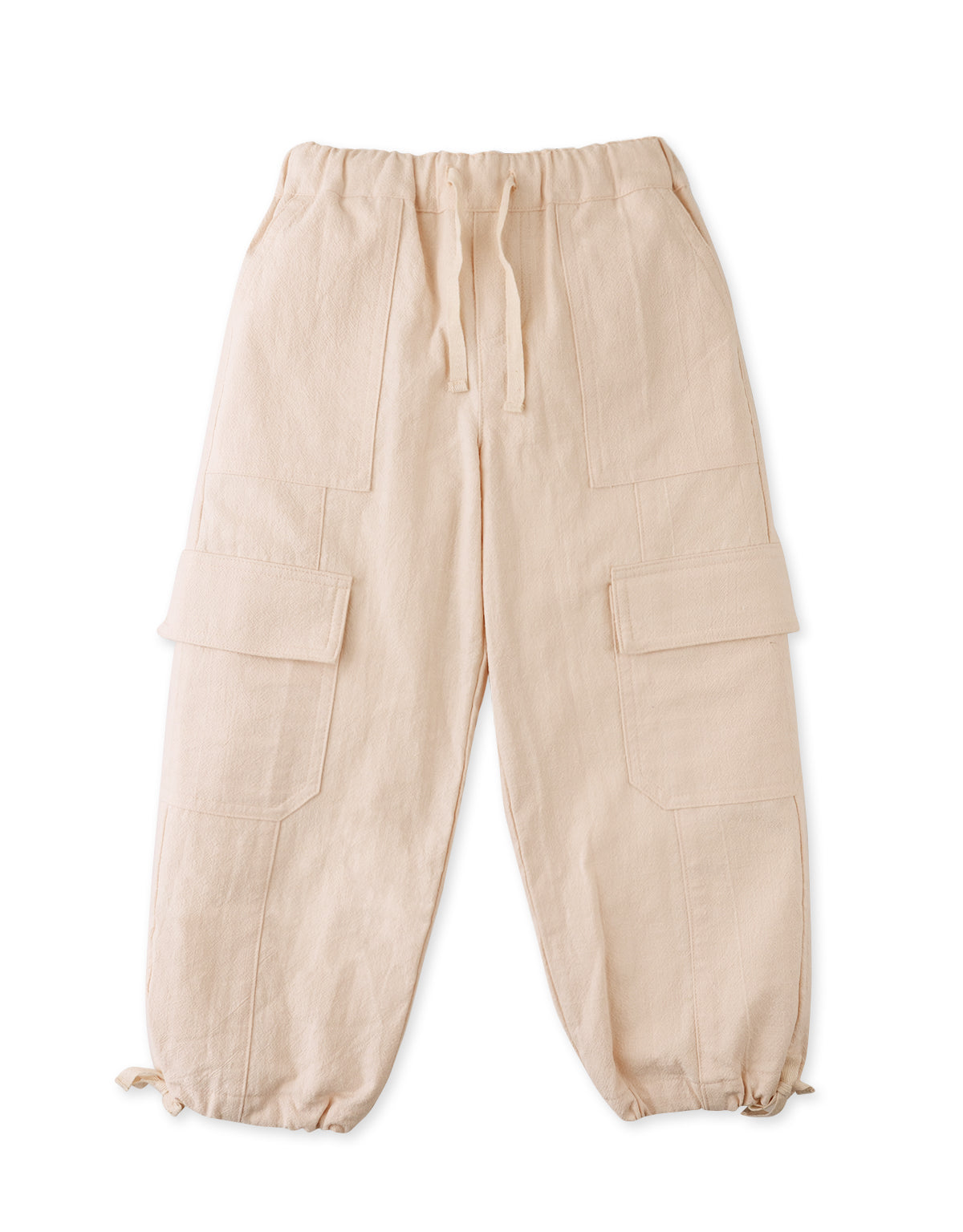 GIRLS HANNAH TEXTURED WOVEN CARGO PANTS