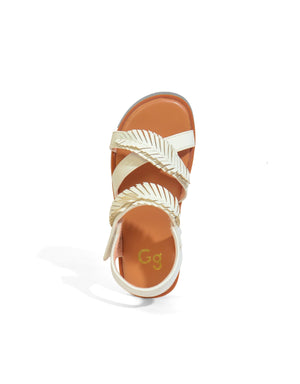 Isla Summer Grecian Sandals close-up detail