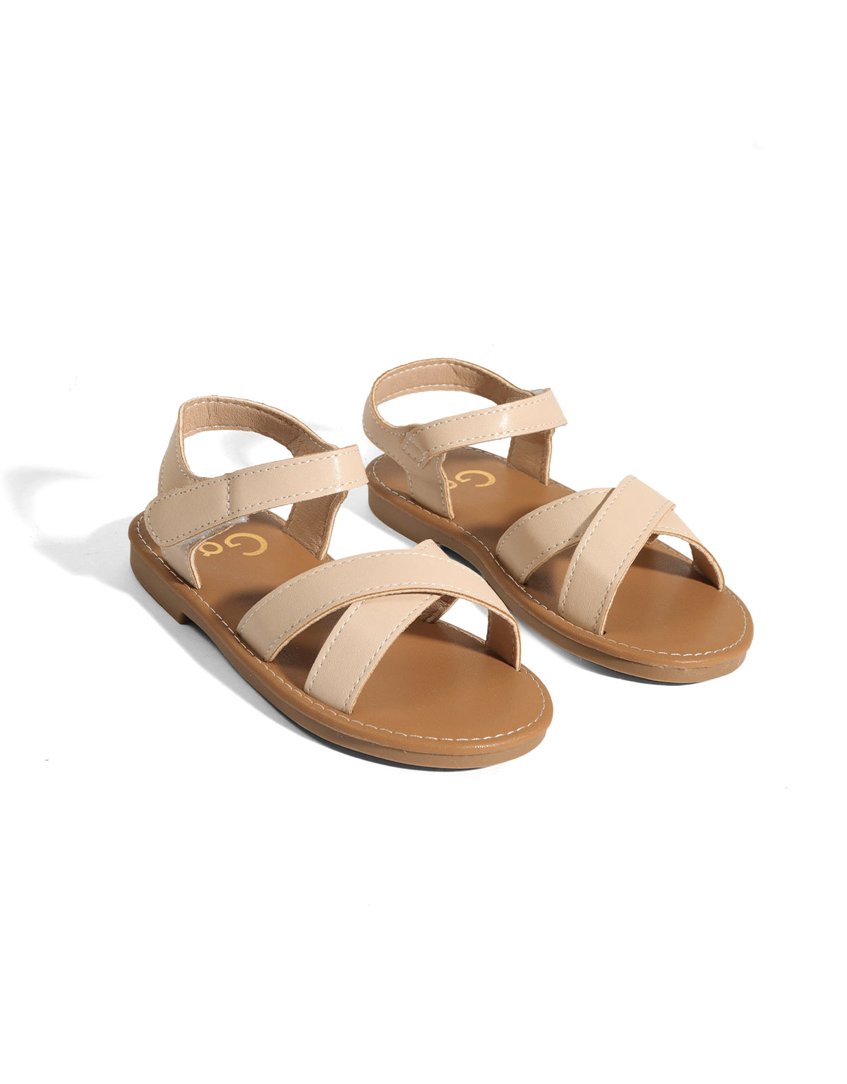 CROSS STRAP SANDALS