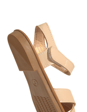 Seraphina Cross Strap Sandals style detail