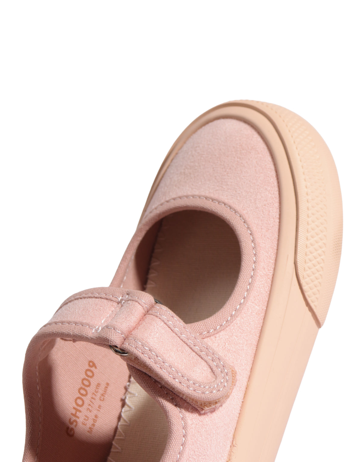 Mary Jane Suede Sneakers style detail