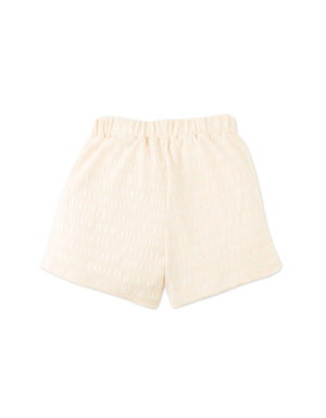 Amy Smocked Jersey Top & Shorts Set With Side Ties outfit styling