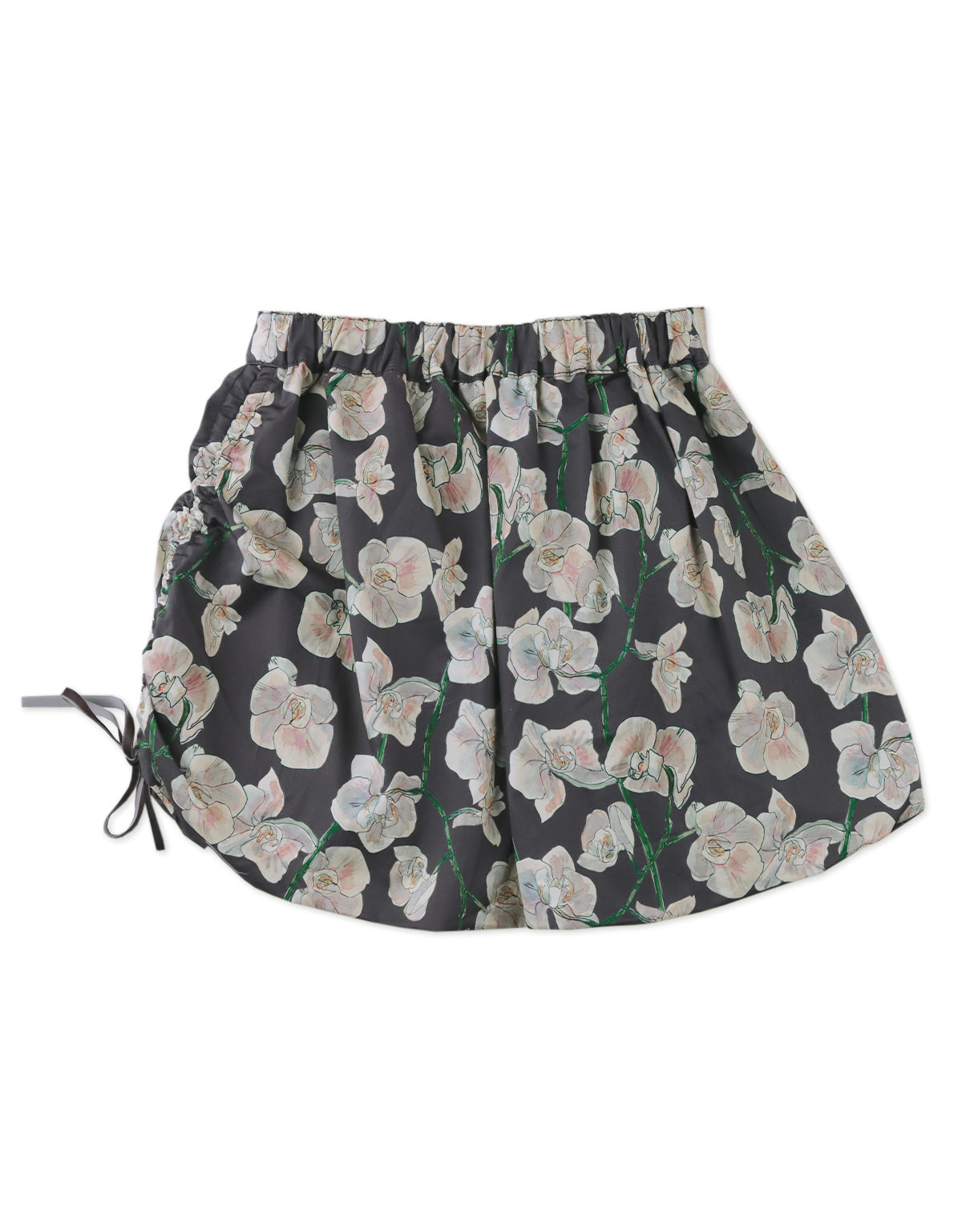 GIRLS LEA BUBBLE SKIRT CATTLEYA WITH SIDE RUCHING