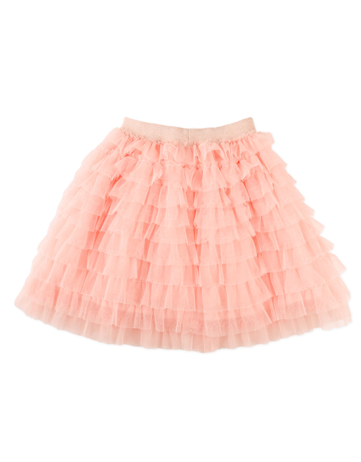Theriza Tiered Tulle Skirt close-up detail