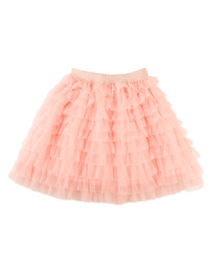 Theriza Tiered Tulle Skirt close-up detail