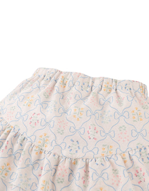 Theresa Tiered Ruffle Skorts style detail