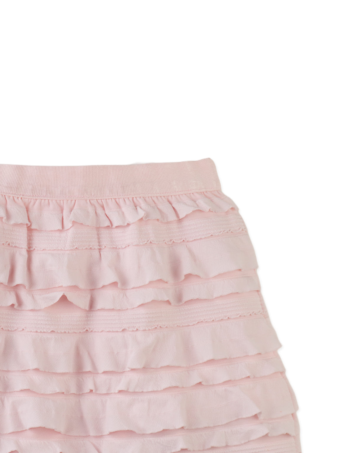 Maisie Jersey Skorts with All-Over Ruffles style detail