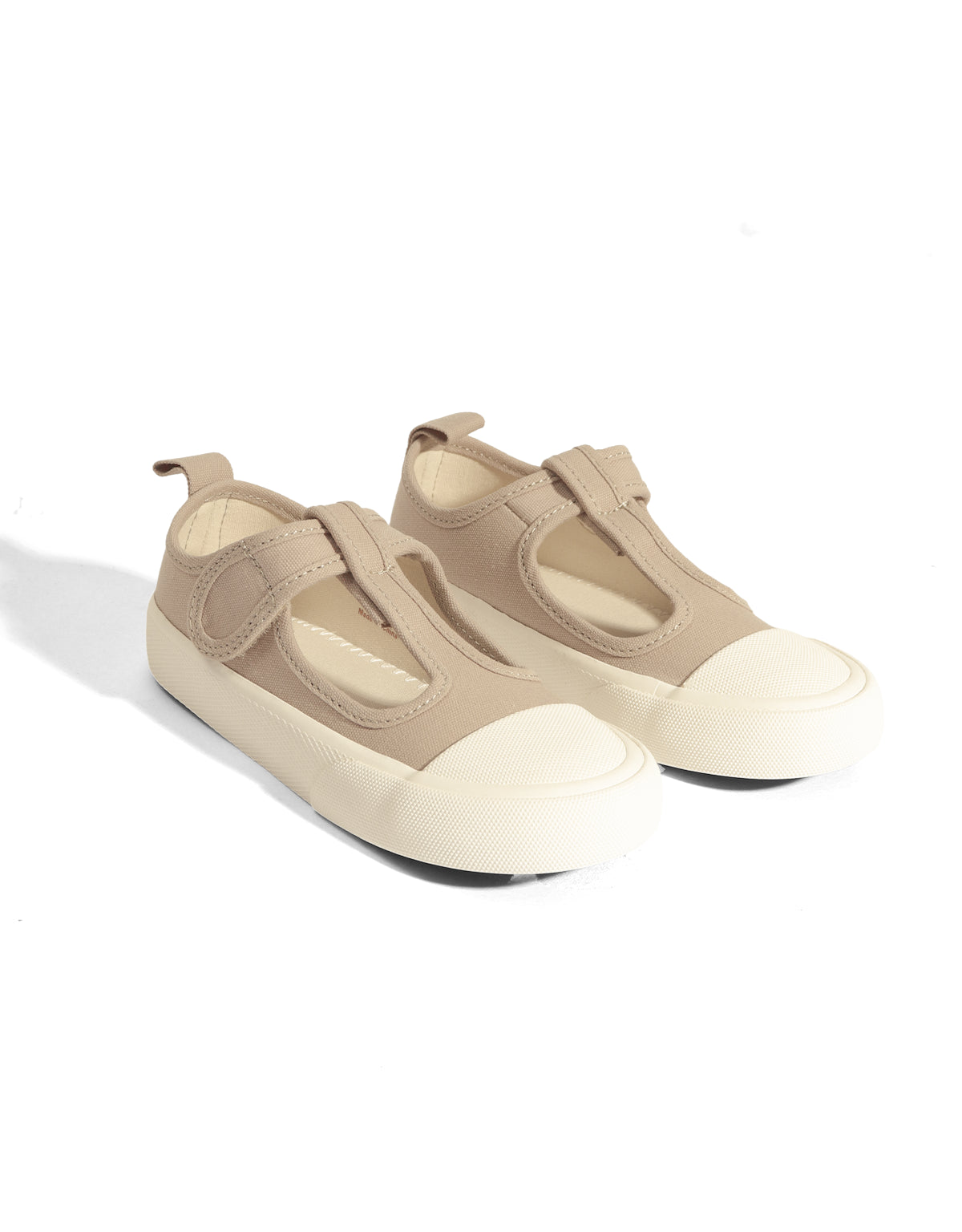 CANVAS MARY JANE WITH T-STRAP SHOES