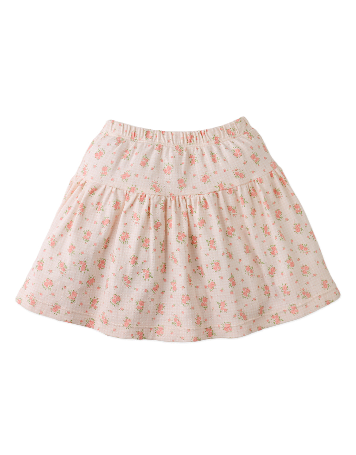 Close-up front bottom detail of the Lilibet Skirt Set showcasing the twirl-ready skirt shape.