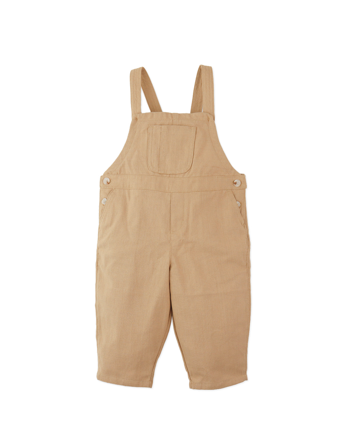 BABY EMEKA COTTON LINEN DUNGAREE