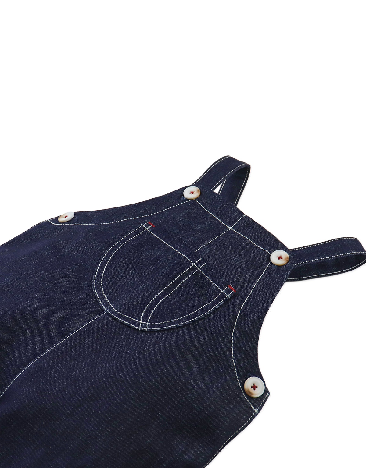 BABY ALBIE DENIM CARGO DUNGAREES