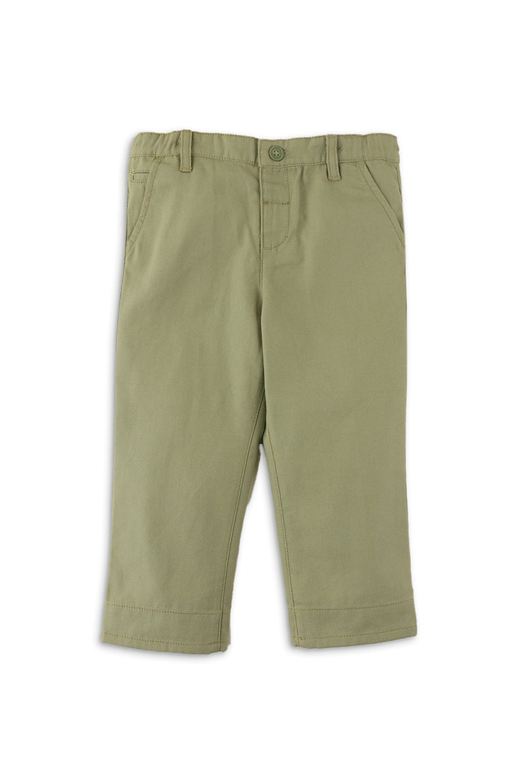 BABY BOYS CANVAS PANTS