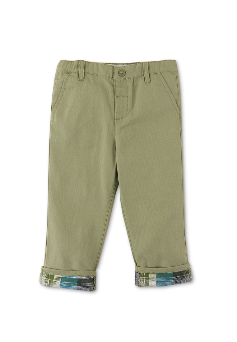 BABY BOYS CANVAS PANTS