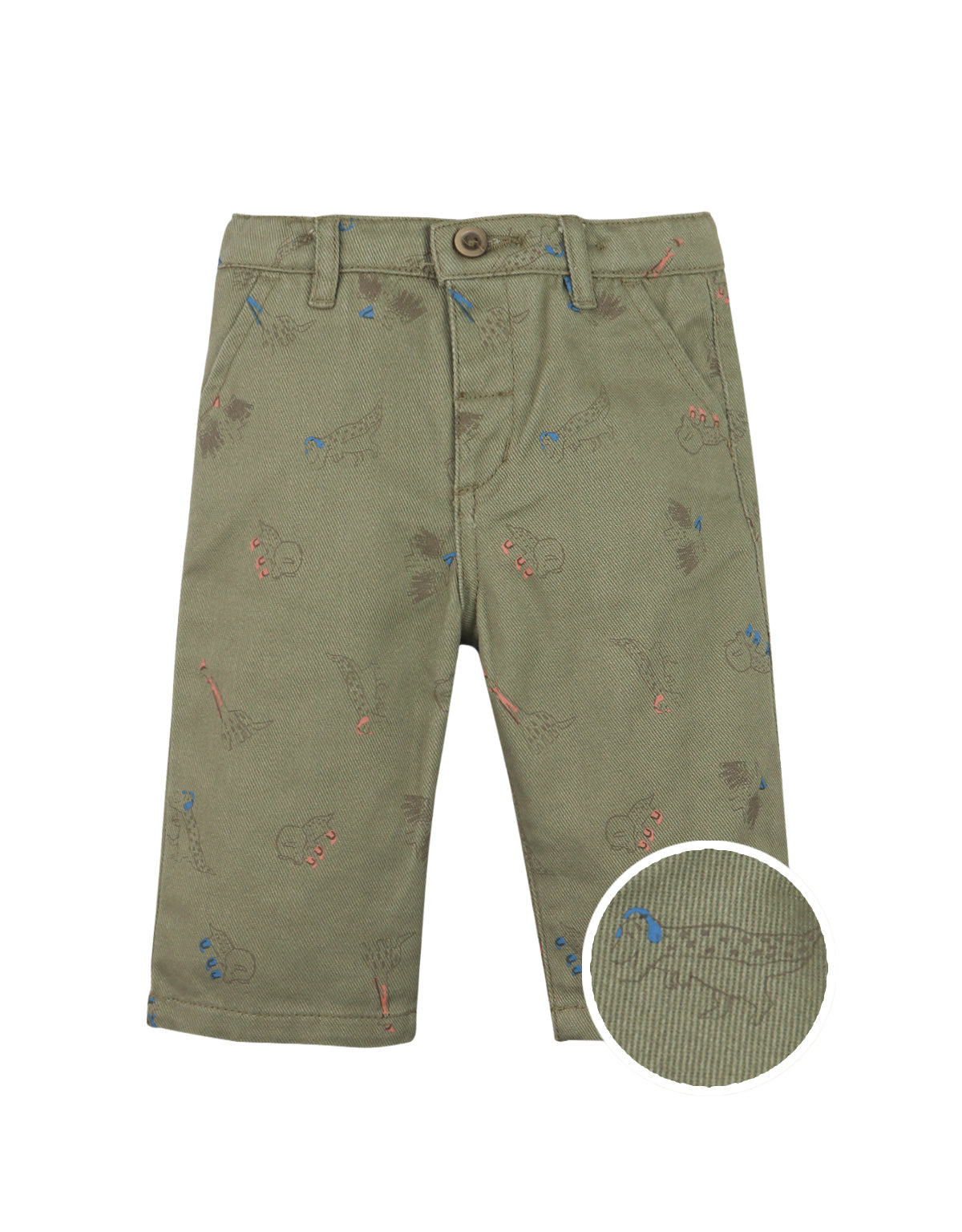 BABY HARRY STRAIGHT LEG PANTS DINO PARTY