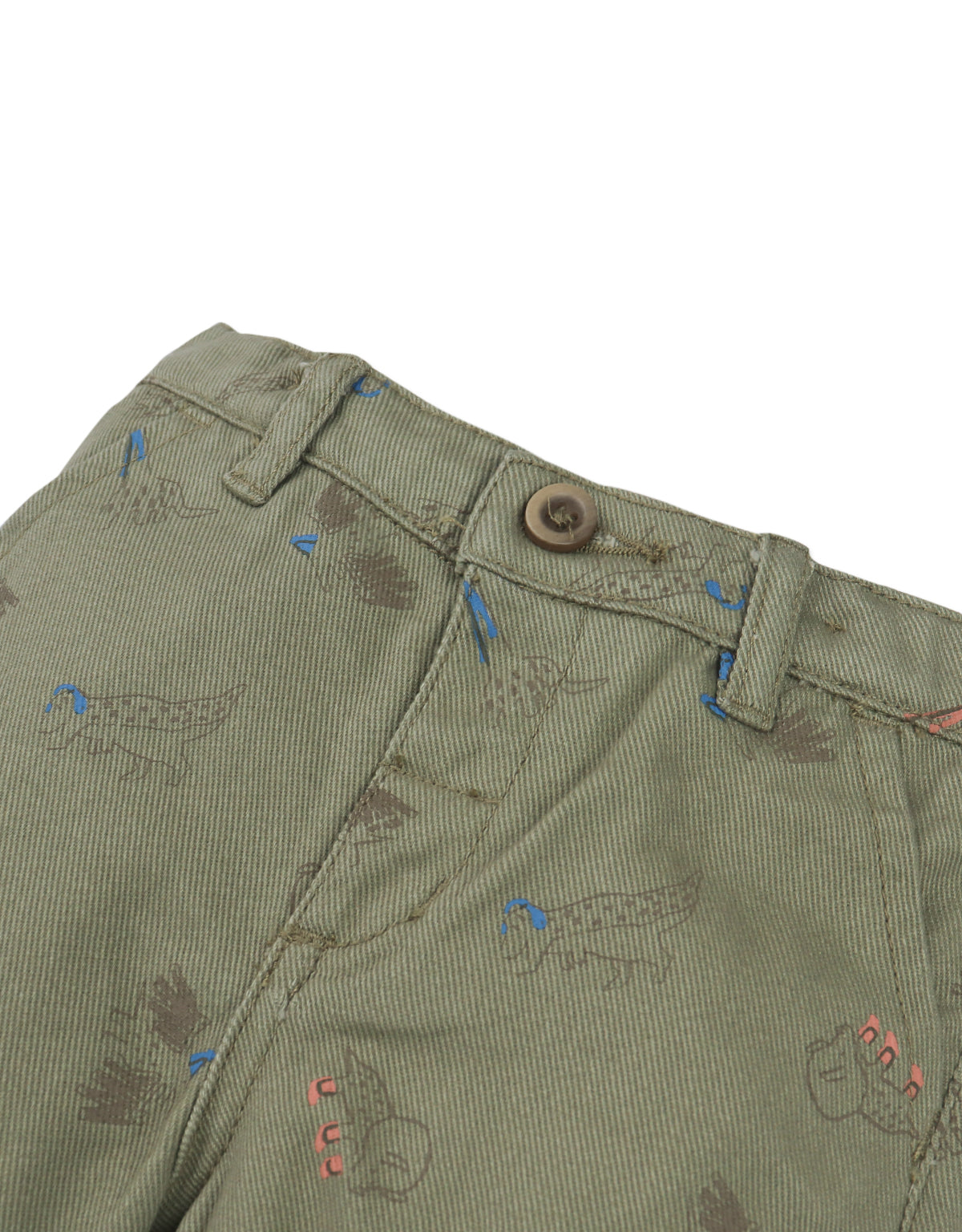 BABY HARRY STRAIGHT LEG PANTS DINO PARTY