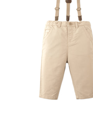 Baby Peter Bedford Cord Pants With Suspenders style detail