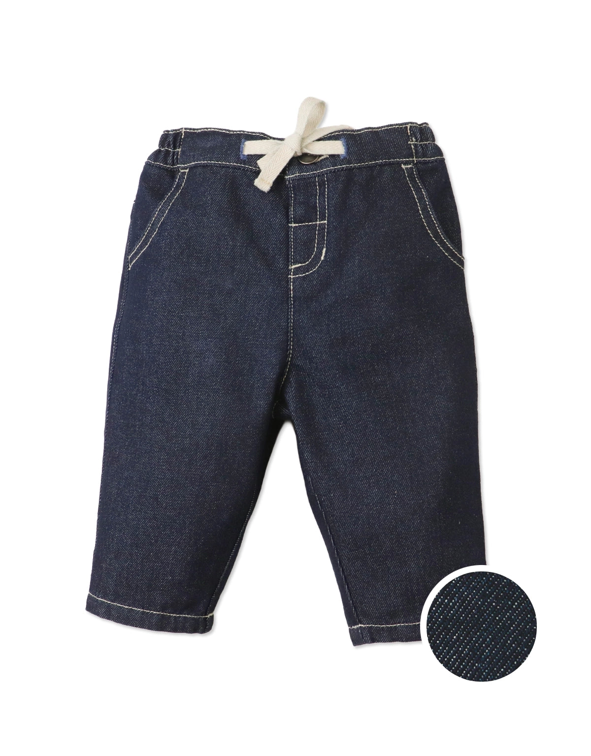 Baby Francis Denim Pull- On Pants product photo
