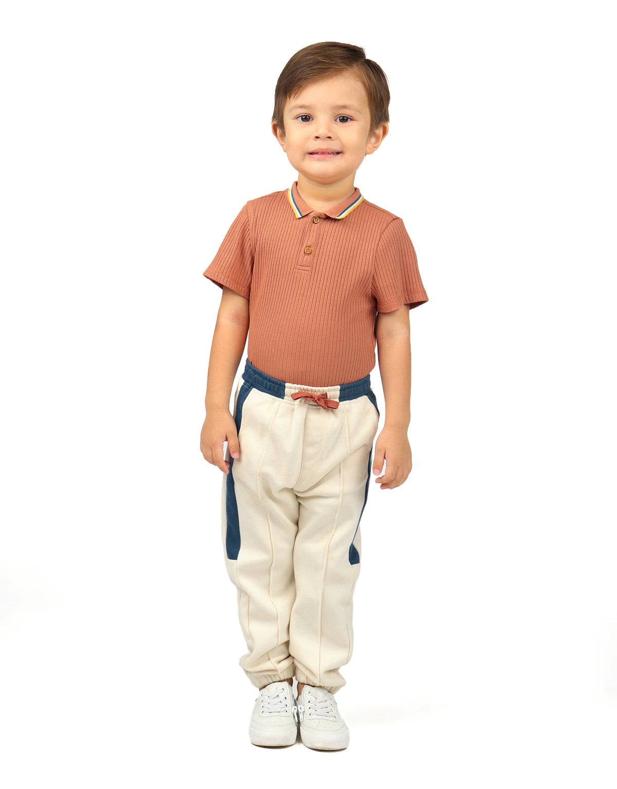 BABY BOYS CUT AND SEWN LOW CROTCH BABY JOGGERS