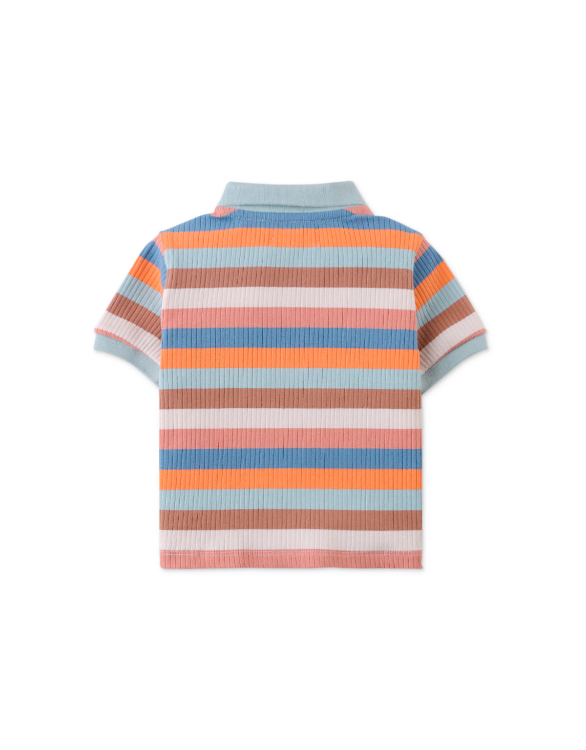 BABY WESLEY JERSEY POLO WITH MULTICOLOR STRIPES