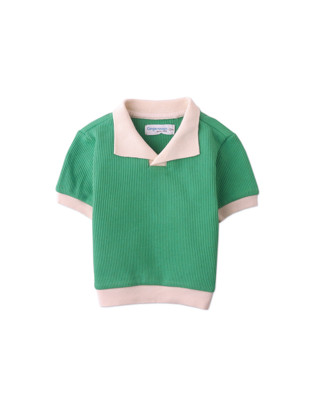 BABY LUCAS WAFFLE POLO