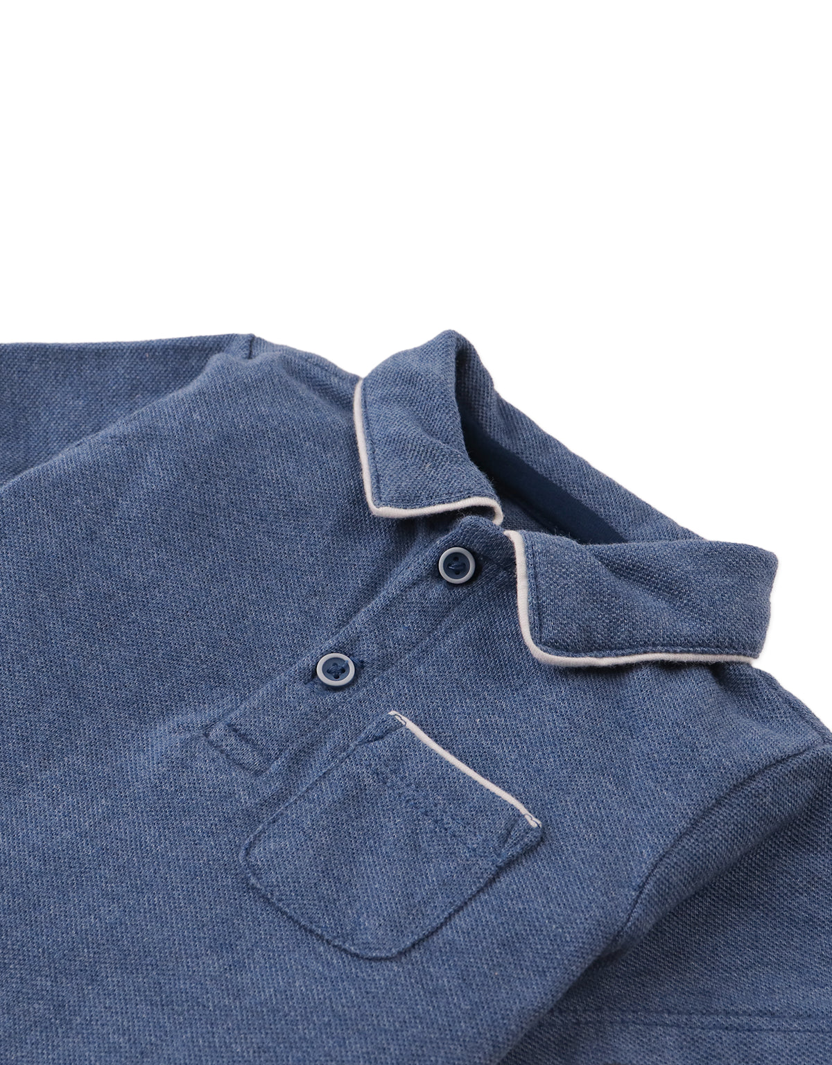 BABY EDWIN POLO SHIRT WITH PIPING DETAILS