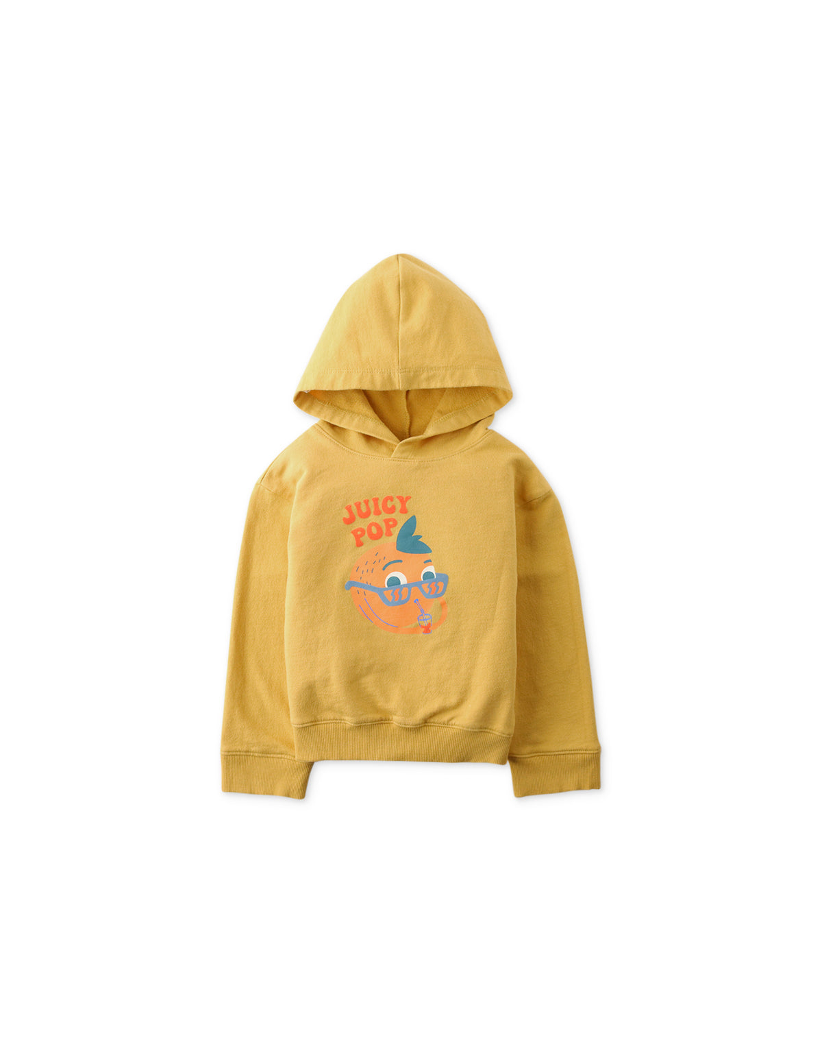 BABY BOYS HOODED TERRY PULLOVER