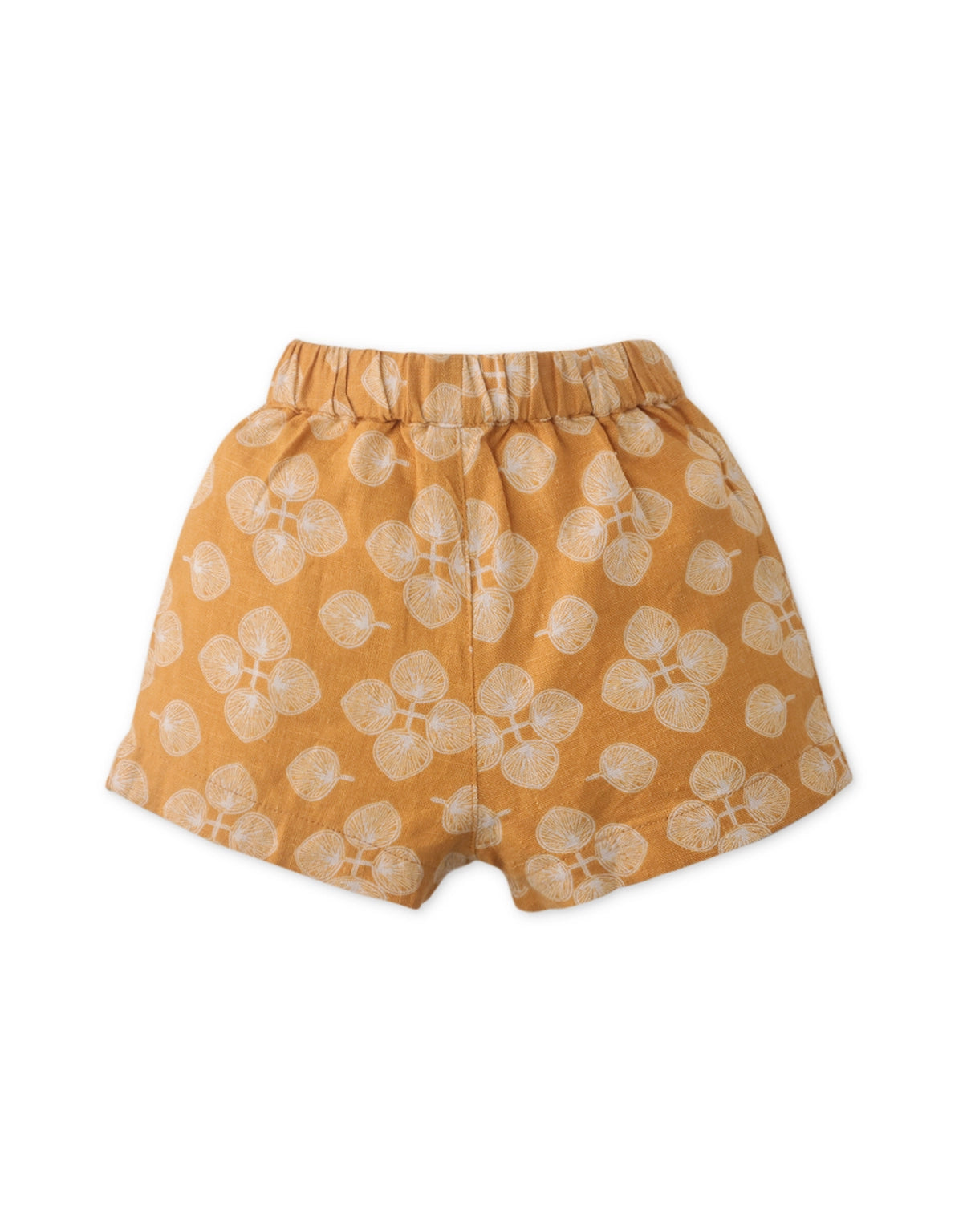 BABY BOYS FAN PRINT RESORT SHORTS