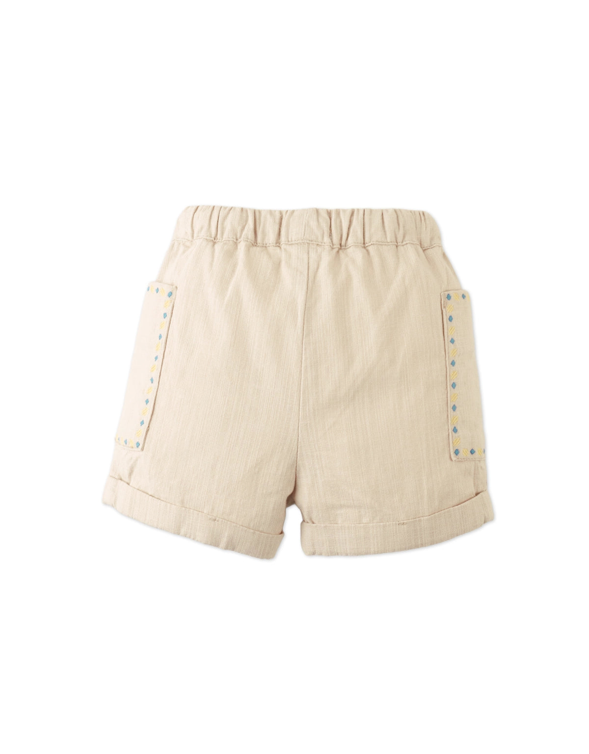 Baby Kurt Pull-On Shorts With Embroidered Details outfit styling