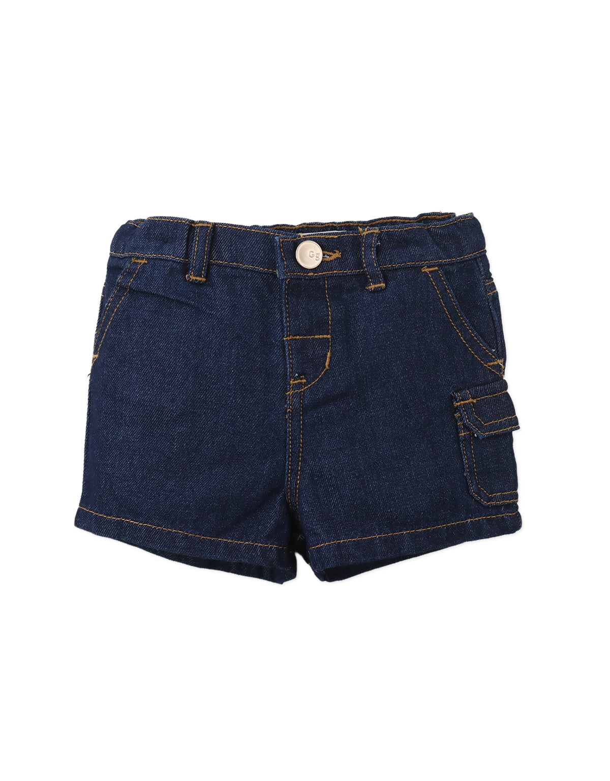 BABY KYRIE DARK WASH DENIM SHORTS