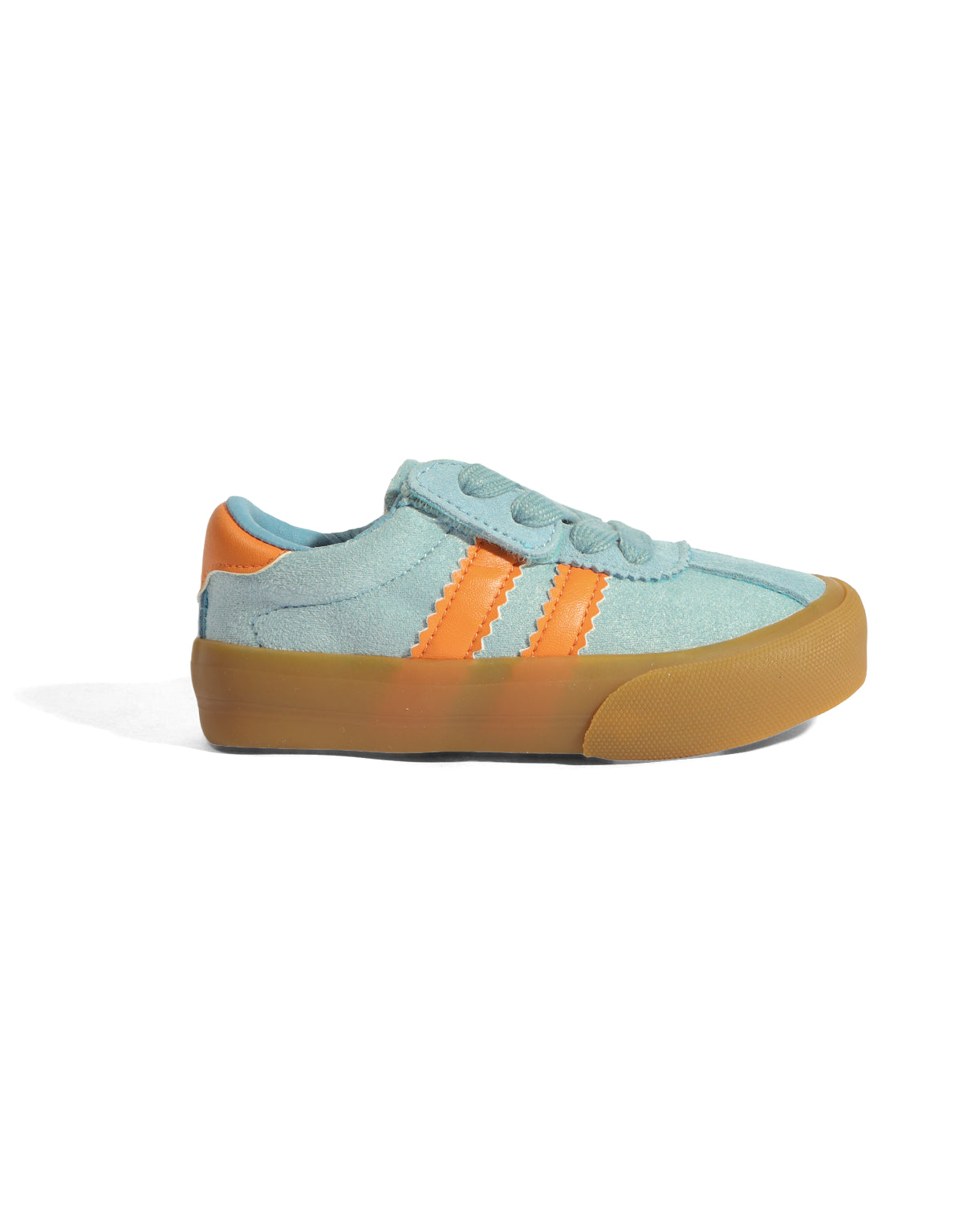 Lace-Up Striped Low-Cut Sneakers side view
