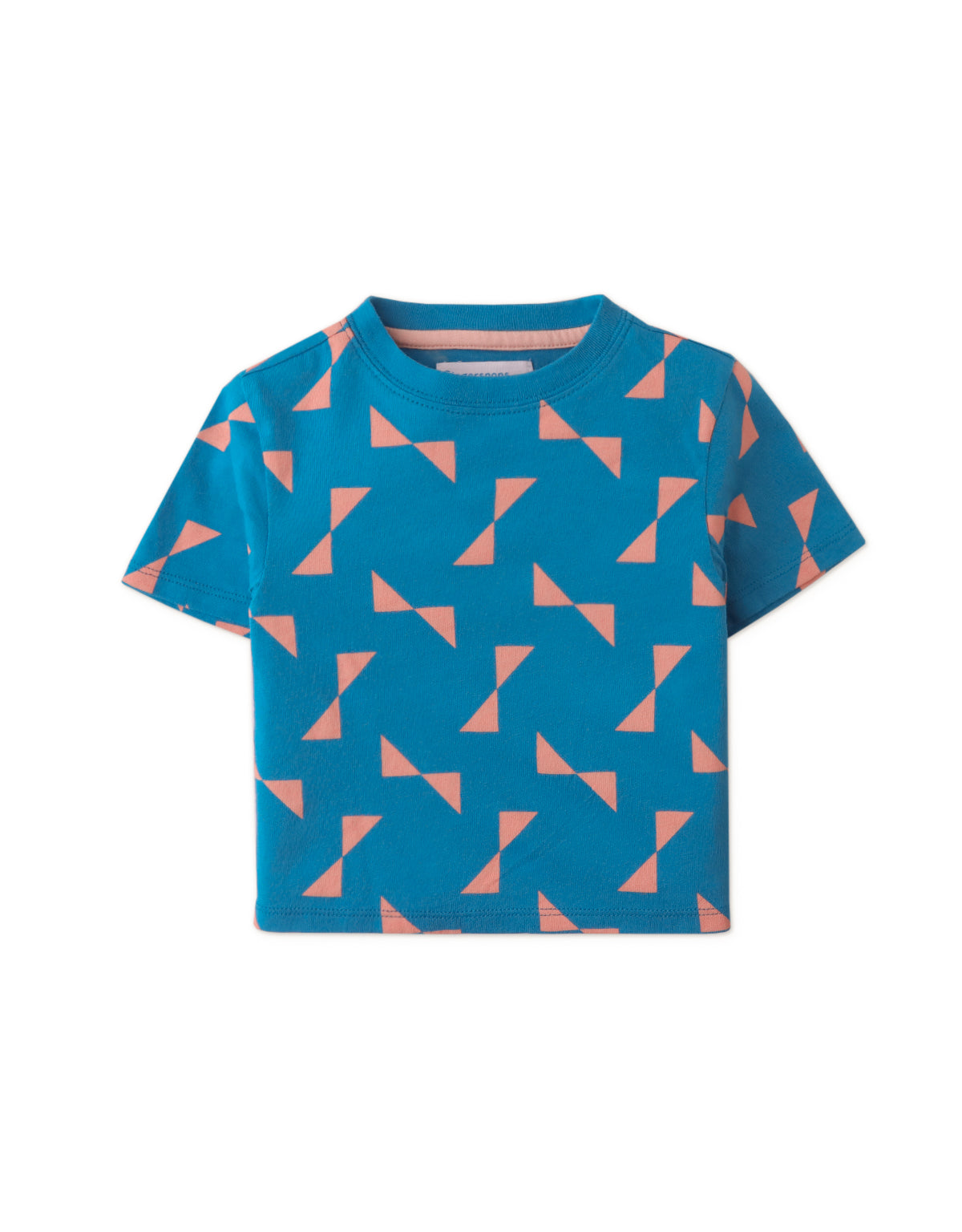 MINI AUSTIN GRAPHIC TEE IN TRIANGLE PRINT