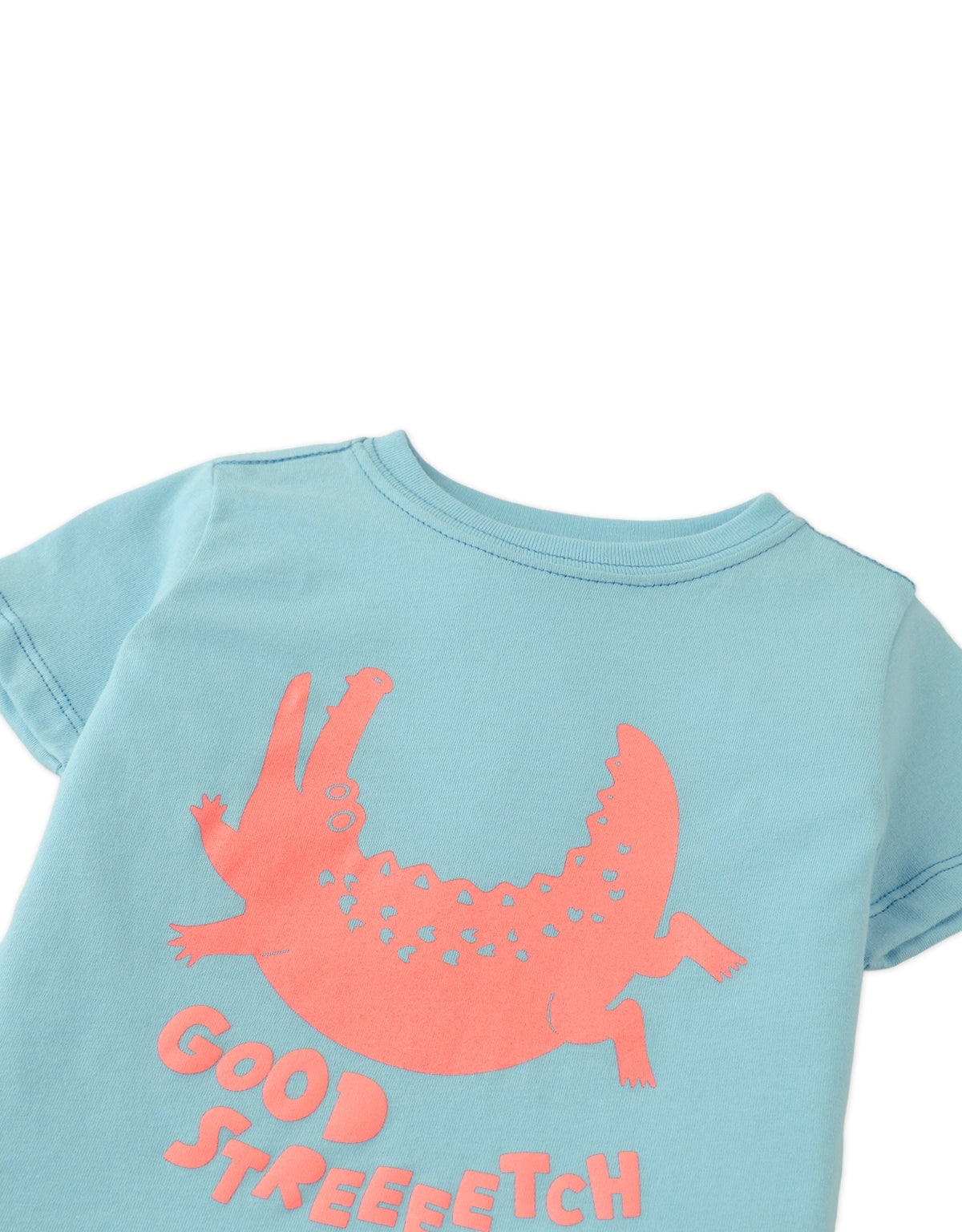 BABY RIVER TEE WITH CROCODILE GRAPHIC PRINTS