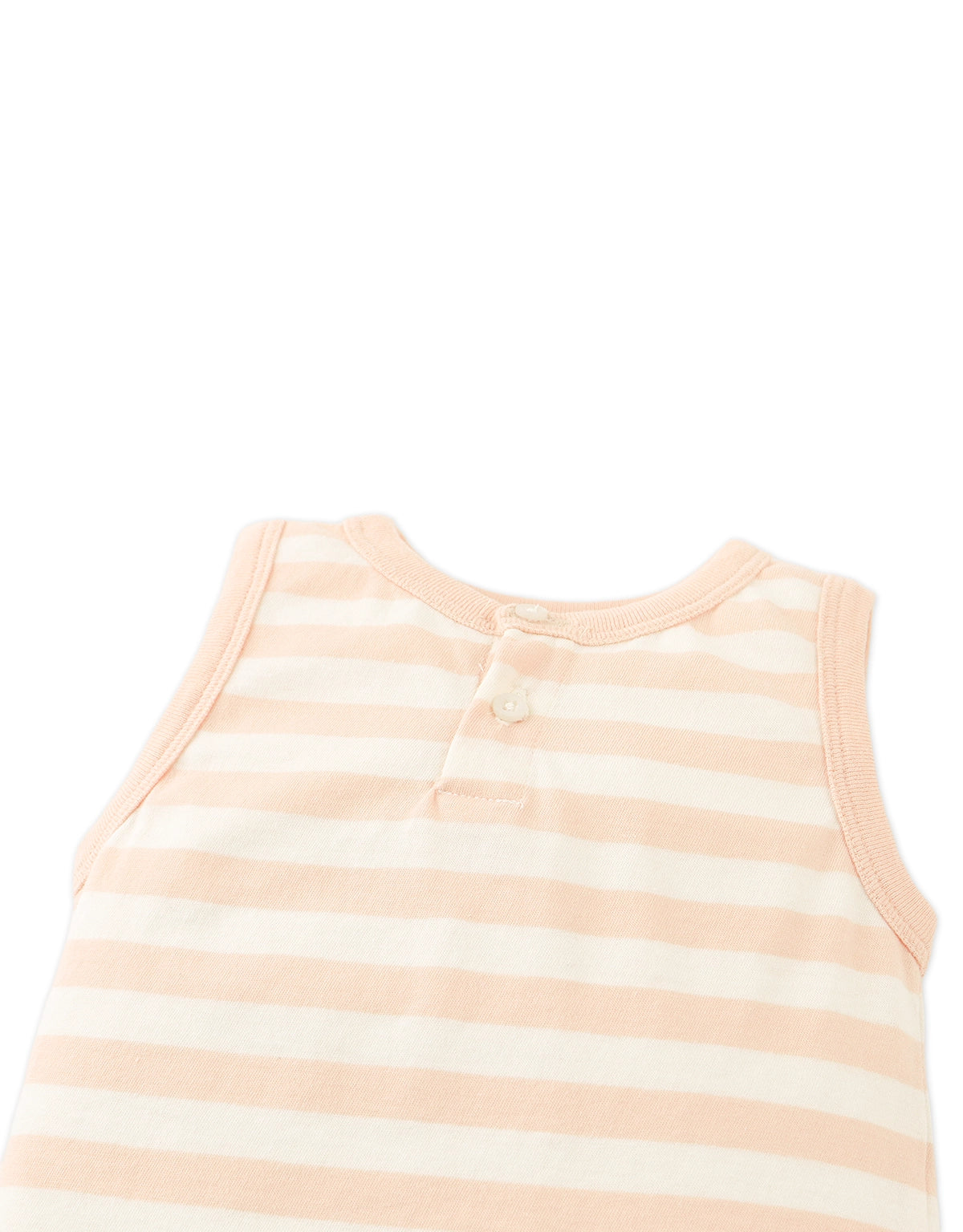BABY MICHAEL HENLY SLUB JERSEY MUSCLE TEE