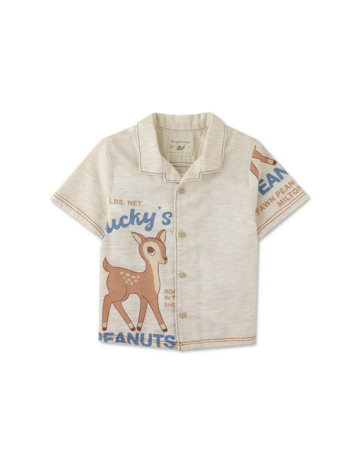 BABY BOYS FEED SACK SHIRT