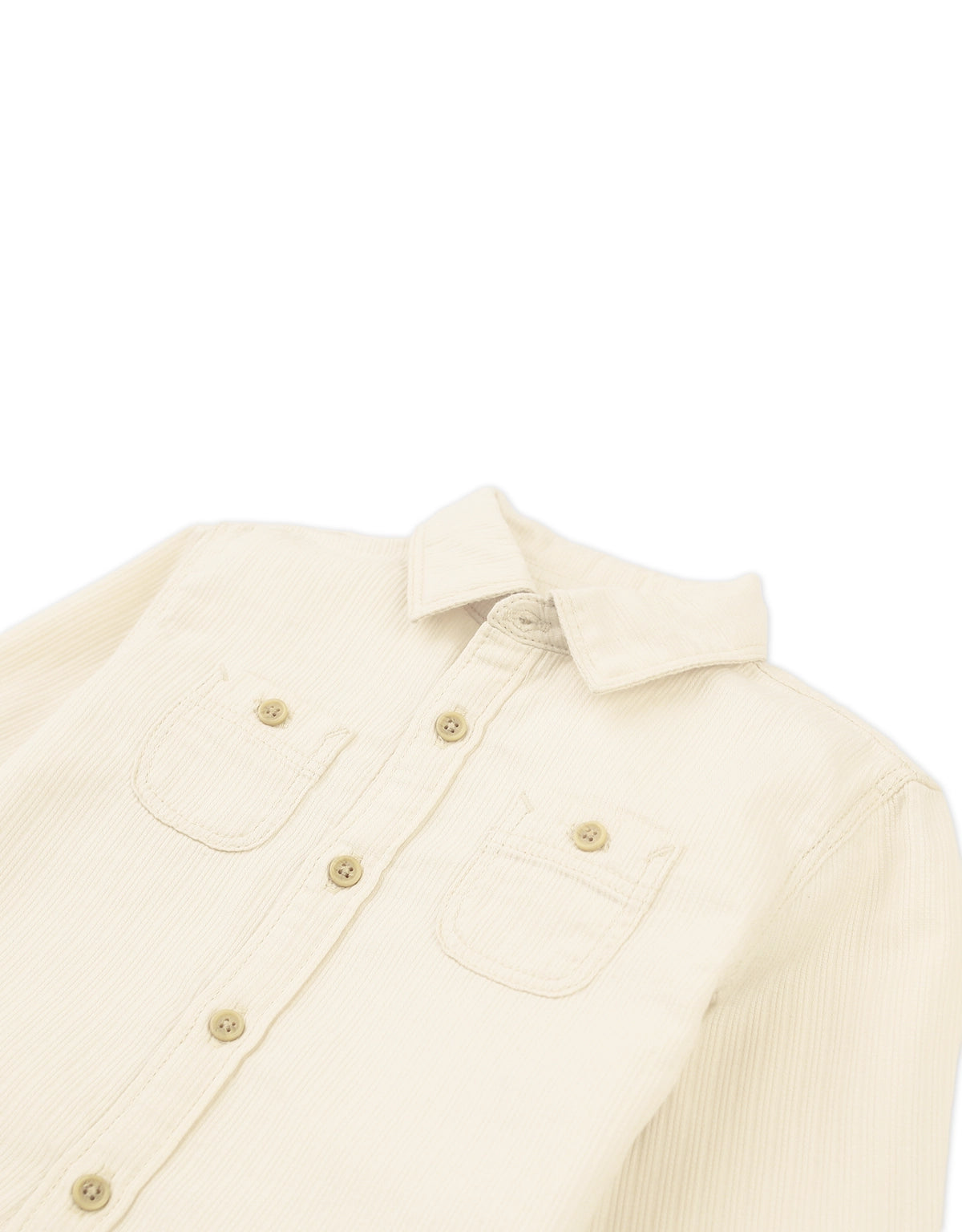 BABY GRAHAM SHIRT WITH TEXTURED STRIPES