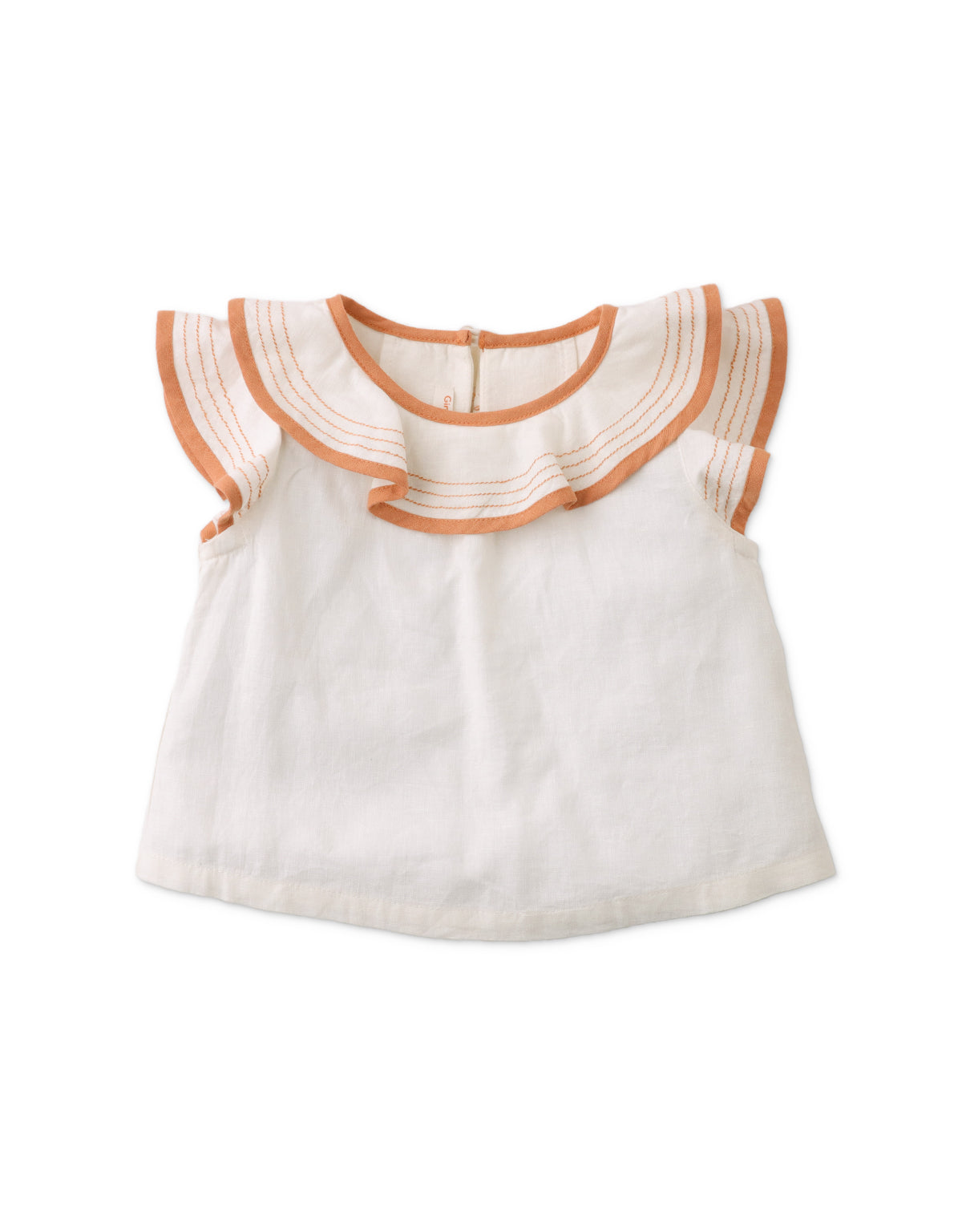 BABY GIRLS FARAH BLOUSE WITH RUFFLES