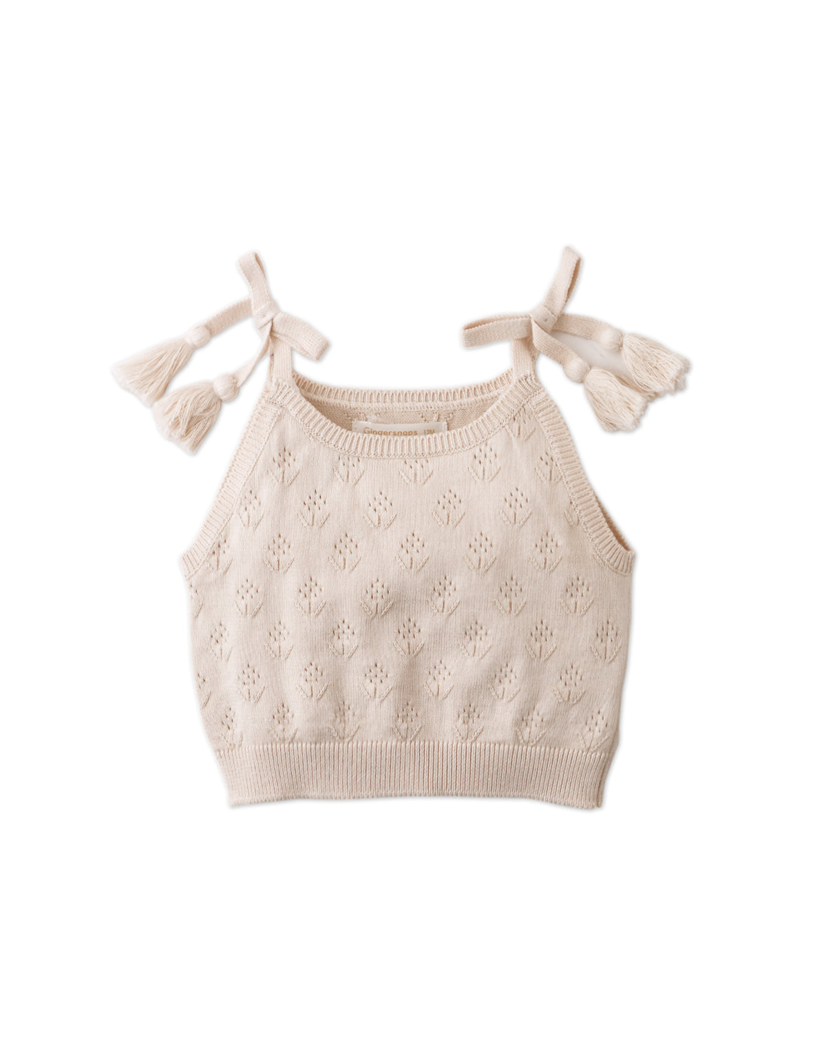 BABY GIRLS SABINA BLOUSE WITH  SHOULDER TIES