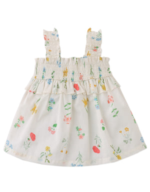 Baby Jennie Smocked Cotton Top product photo