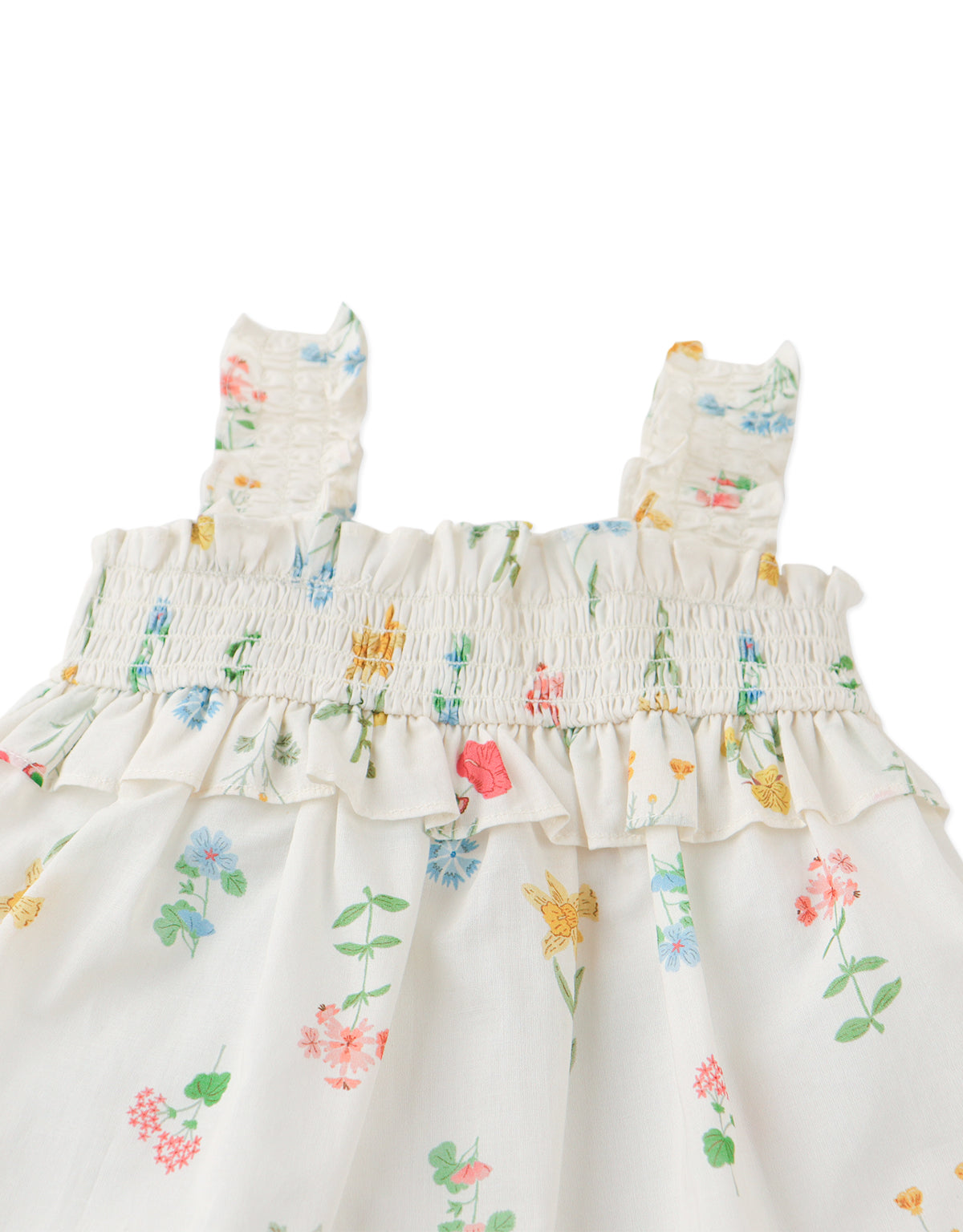 Baby Jennie Smocked Cotton Top
