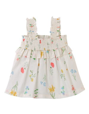Baby Jennie Smocked Cotton Top outfit styling
