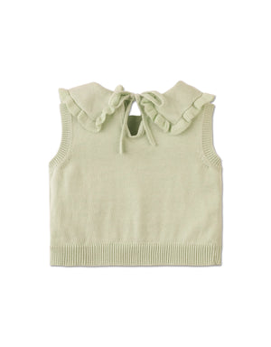 Baby Ygritte Sleeveless Knited Top With Collar outfit styling