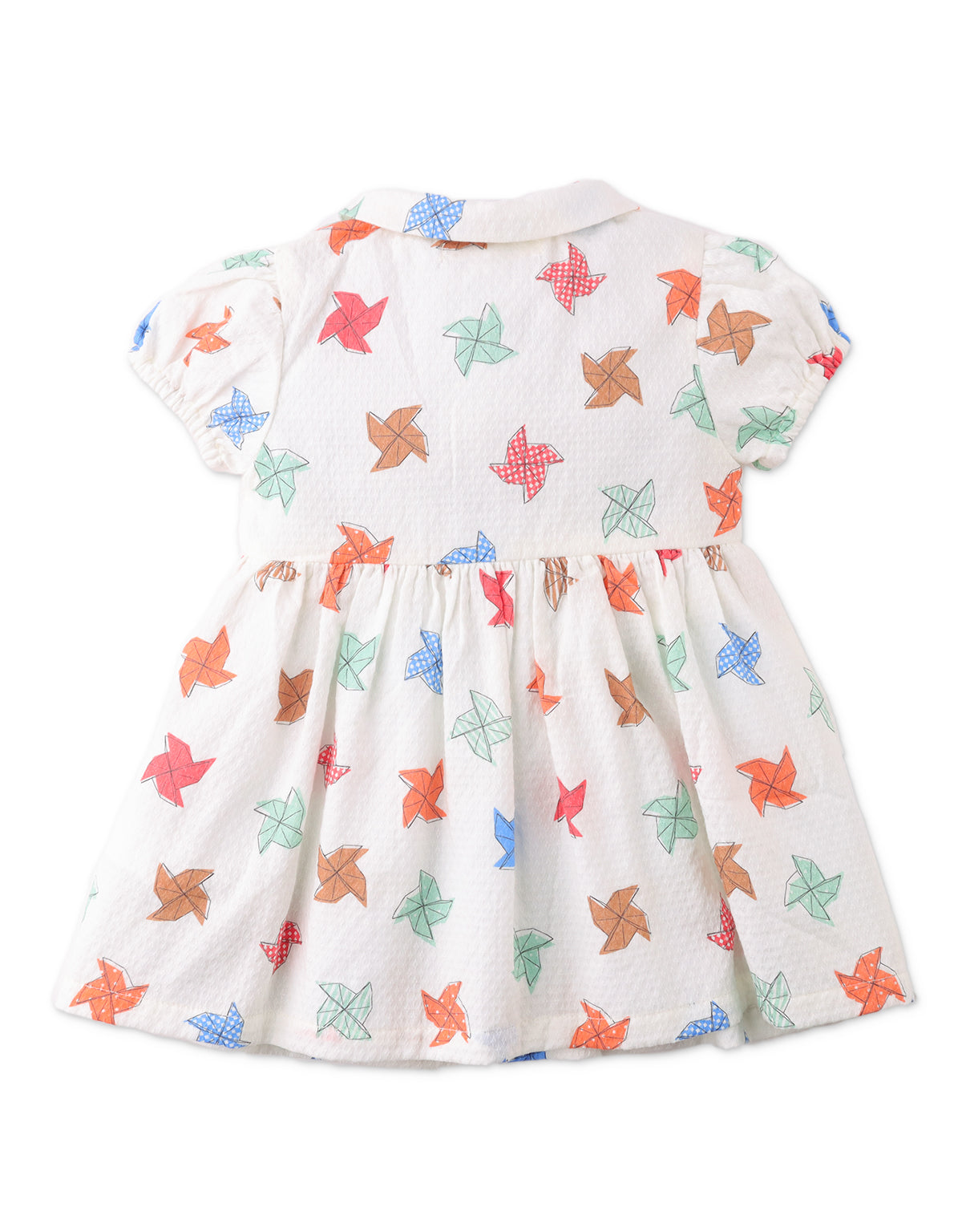 BABY GIRLS DARCY DRESS IN PINWHEEL PRINT