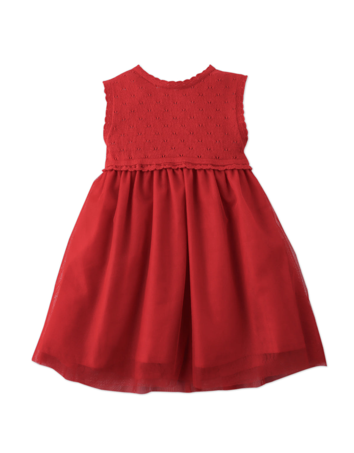 BABY GIRLS JUDITH COMBI DRESS