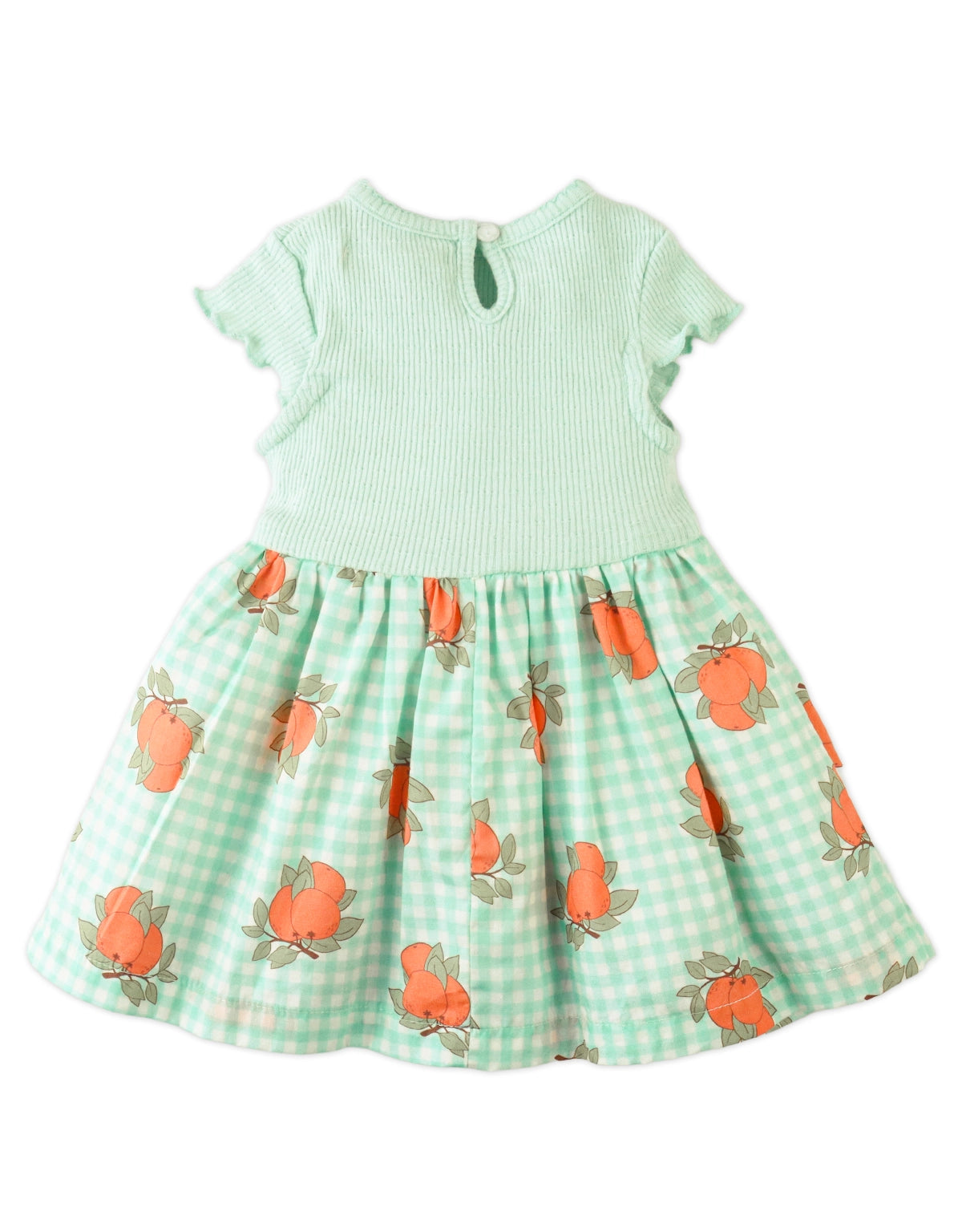 Baby Jessie Pointelle Top And Poplin Dress outfit styling