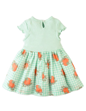 Baby Jessie Pointelle Top And Poplin Dress outfit styling