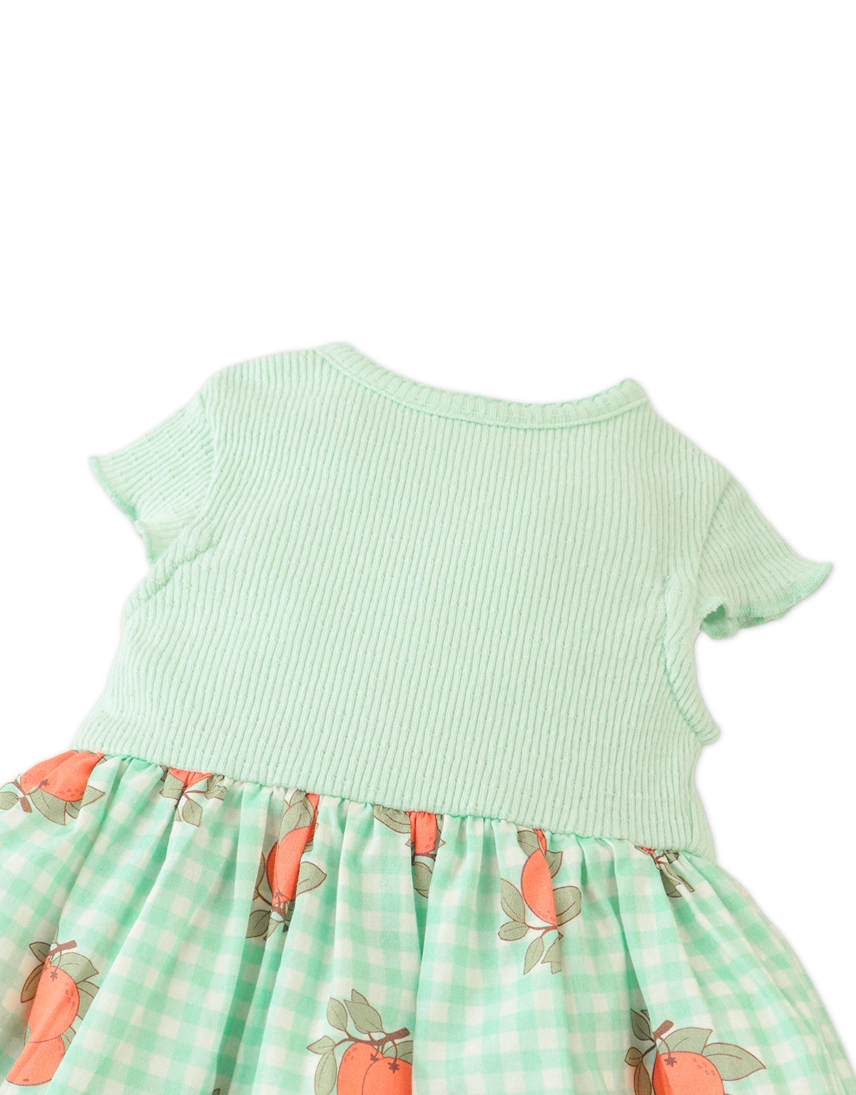 BABY JESSIE POINTELLE TOP AND POPLIN DRESS
