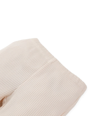 Baby Maisie Leggings With Bootcut Ribbing style detail